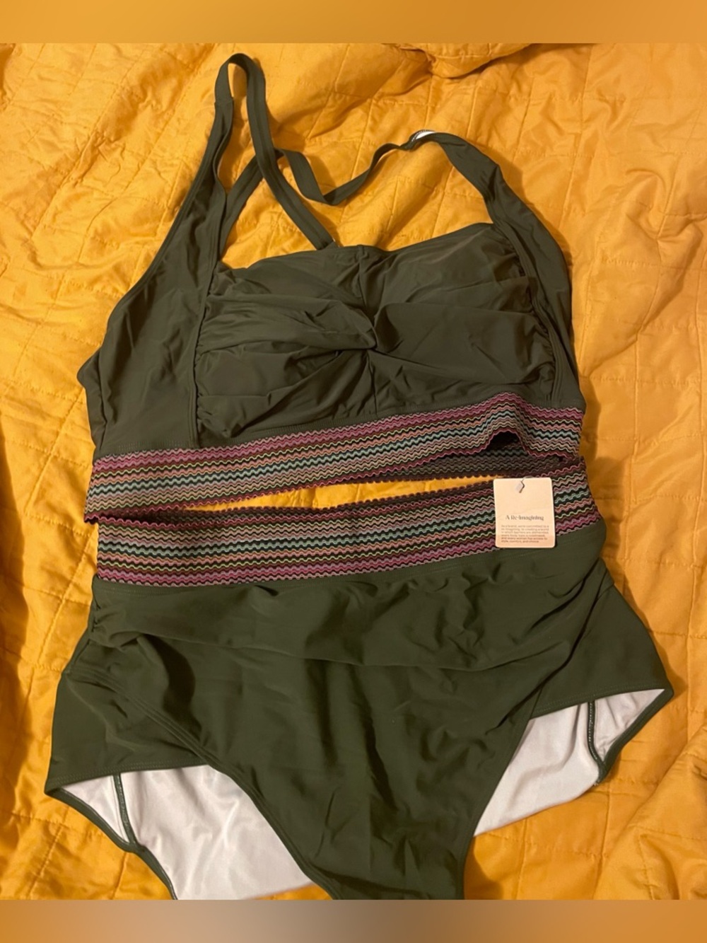 BloomChic swimsuit top and bottom tankini size 26